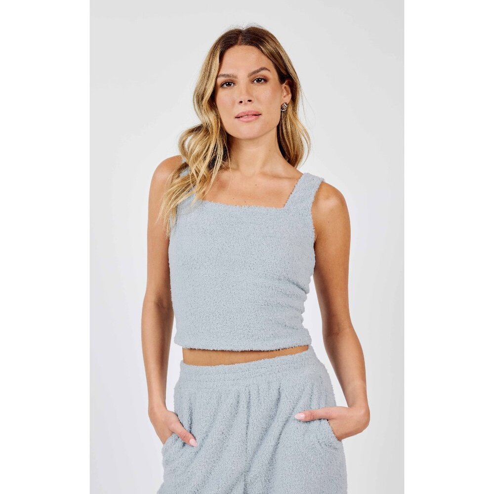 Mind You Cozy Crop Top